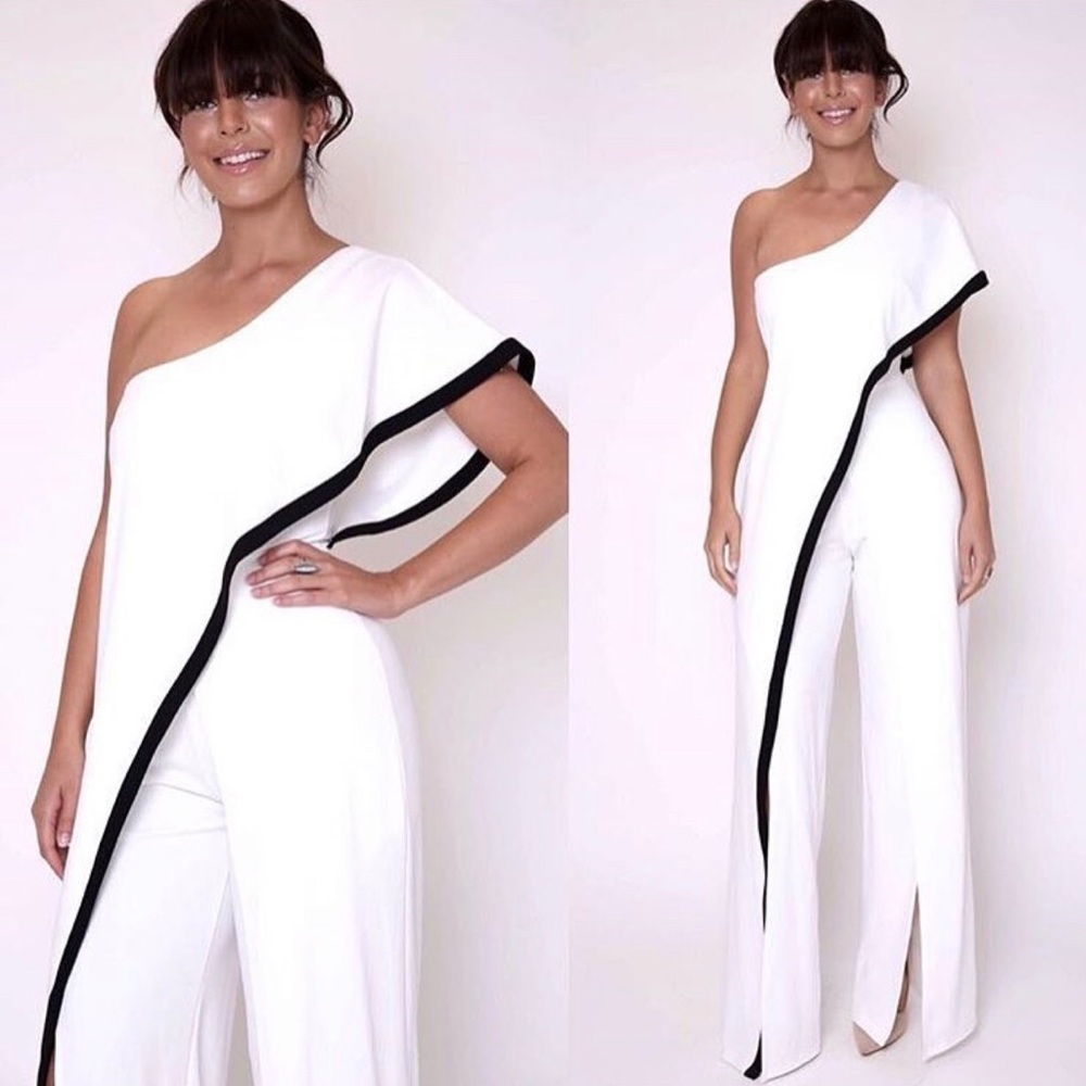 Valentina single short sleeve jumpsuit